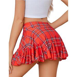 Mini Skirt for Women Sexy Pleated